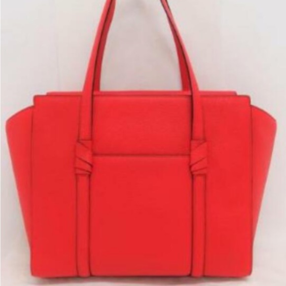 Kate Spade ABIGAIL SATCHEL PXRU7738 Women's Leather Tote Bag Red - Picture 2 of 15